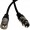 CBI LowZ Microphone Cable with Neutrik ends 3 ft