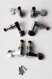 PRS GUITARS PAUL REED SMITH PHASE II LOCKING TUNER SET of 6 in NICKEL ACC-4337